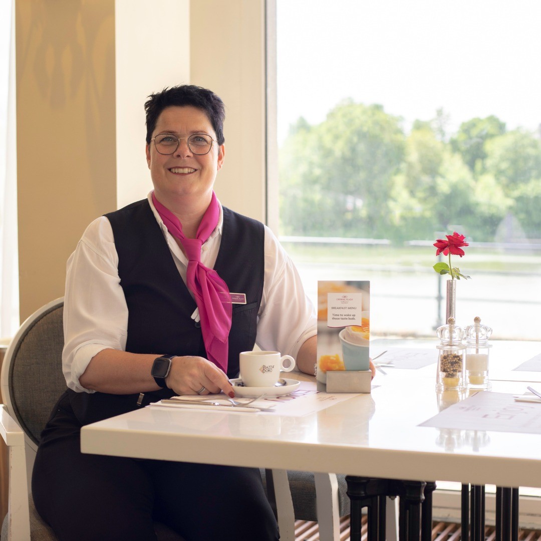 MEET THE STAFF
Bianca Schaeffers – F&B Supervisor🥪🍝🥂

Hi, I am Bianca. I have been working at Crowne Plaza Maastricht for 7 years already. I started out as all-round employee and have been an F&B supervisor for 4.5 years. I am happy at my work and enjoy working in a hotel because every day is different.

When I’m not at work I enjoy spending the earned money. I love to go shopping and going out for dinner.🍷🛍

#ihg #visitlimburg #cpm #crowneplaza #maastricht #limburg #visitmaastricht #crowneplazahotel #hotel #maastrichtcity #nachtjeweg #centrumhotelmaastricht #meetthestaff #lifeatihg